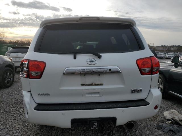 5TDYY5G13AS029868 - 2010 TOYOTA SEQUOIA PLATINUM WHITE photo 6