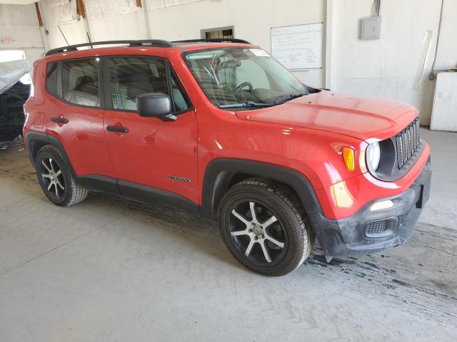 ZACCJAAH7HPG02274 - 2017 JEEP RENEGADE SPORT 红色 照片 4