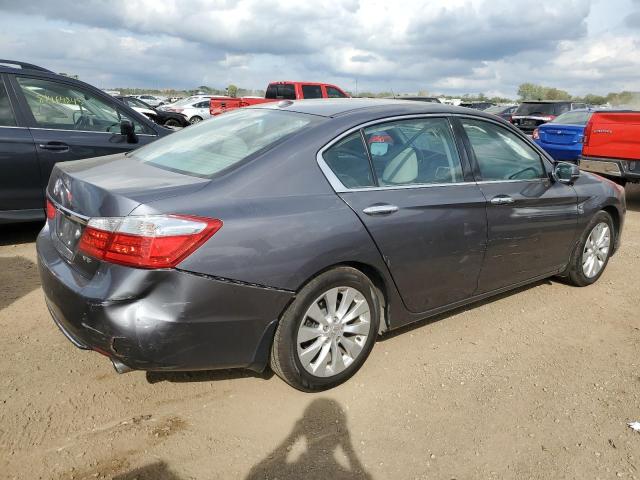 1HGCR3F88DA012383 - 2013 HONDA ACCORD EXL GRAY photo 3