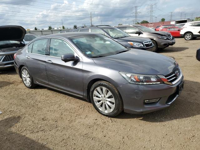 1HGCR3F88DA012383 - 2013 HONDA ACCORD EXL GRAY photo 4