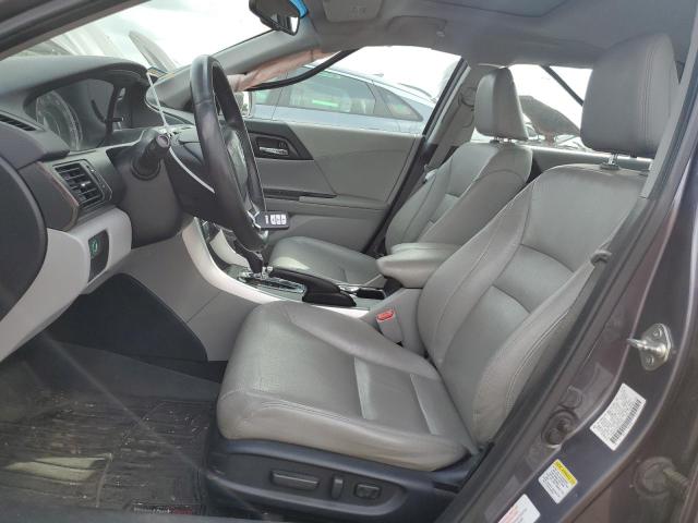 1HGCR3F88DA012383 - 2013 HONDA ACCORD EXL GRAY photo 7