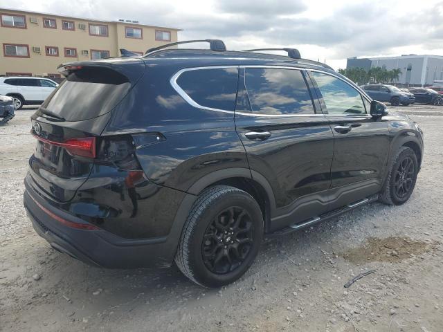 5NMS64AJ3NH380979 - 2022 HYUNDAI SANTA FE SEL BLACK photo 3