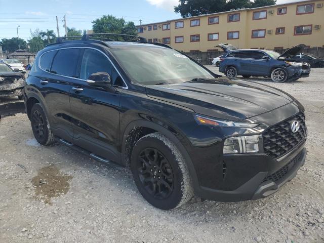 5NMS64AJ3NH380979 - 2022 HYUNDAI SANTA FE SEL BLACK photo 4