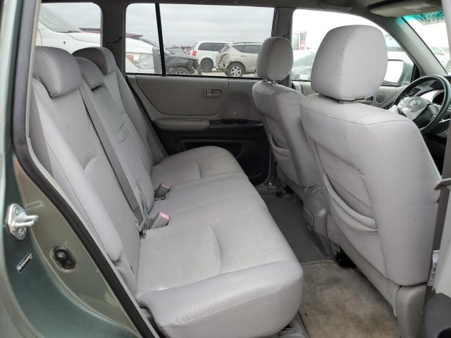 JTEGD21A640088348 - 2004 TOYOTA HIGHLANDER GREEN photo 11