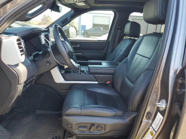 5TFNC5DB7RX040540 - 2024 TOYOTA TUNDRA CREWMAX PLATINUM Grau Foto 7