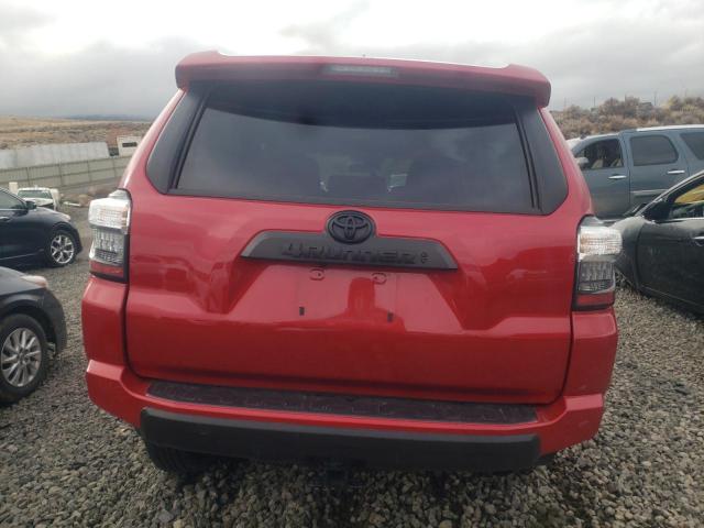 JTERU5JR4P6129142 - 2023 TOYOTA 4RUNNER SE RED photo 6