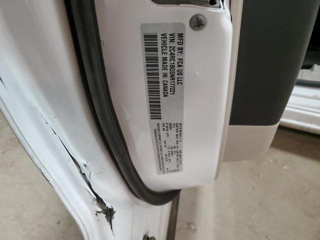2C4RC1BG5NR177221 - 2022 CHRYSLER PACIFICA TOURING L WHITE photo 13