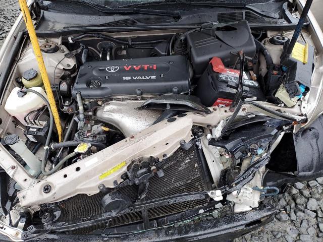 4T1BE32K24U940224 - 2004 TOYOTA CAMRY LE TAN photo 11