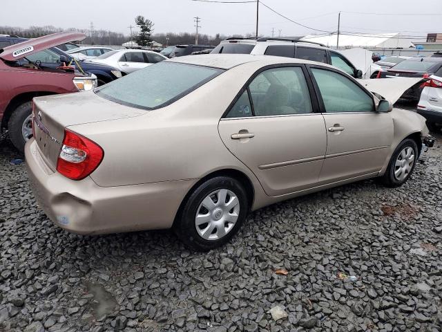 4T1BE32K24U940224 - 2004 TOYOTA CAMRY LE TAN photo 3