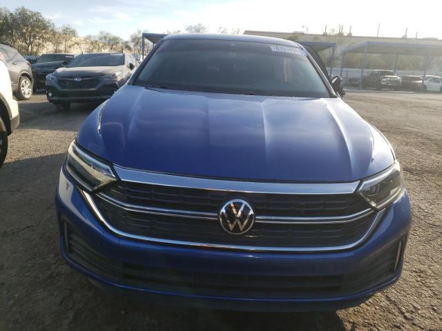 3VWGM7BU4NM032995 - 2022 VOLKSWAGEN JETTA SEL BLUE photo 5