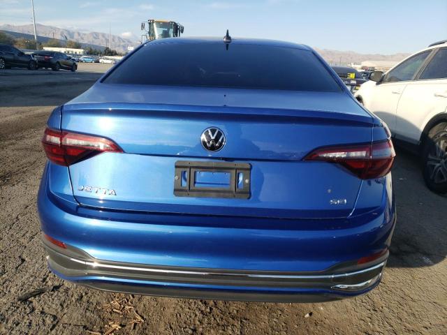 3VWGM7BU4NM032995 - 2022 VOLKSWAGEN JETTA SEL BLUE photo 6