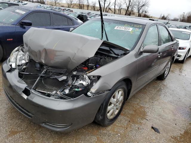 4T1BF30K12U511038 - 2002 TOYOTA CAMRY LE BROWN photo 1