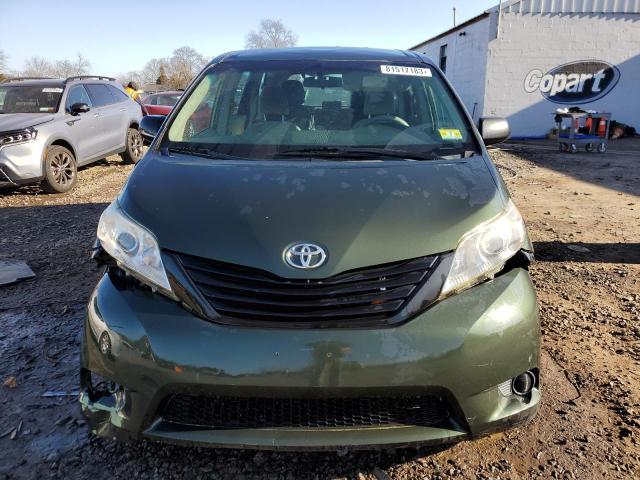 5TDZK3DC8ES407107 - 2014 TOYOTA SIENNA GREEN photo 5