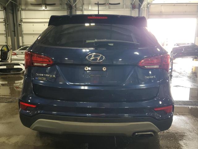 5XYZT3LB8JG556064 - 2018 HYUNDAI SANTA FE S BLUE photo 6