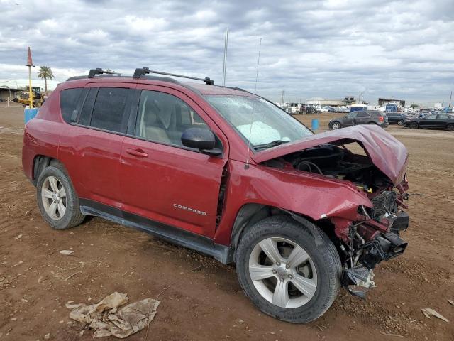 1C4NJCBB8FD246587 - 2015 JEEP COMPASS SPORT RED photo 4