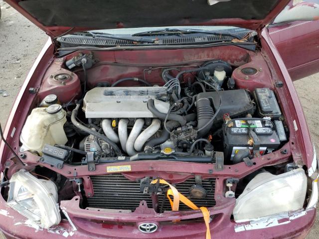 1NXBR18E4WZ073857 - 1998 TOYOTA COROLLA VE BURGUNDY photo 11