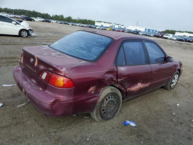 1NXBR18E4WZ073857 - 1998 TOYOTA COROLLA VE BURGUNDY photo 3