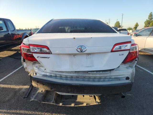 4T4BF1FK0CR264730 - 2012 TOYOTA CAMRY BASE WHITE photo 6