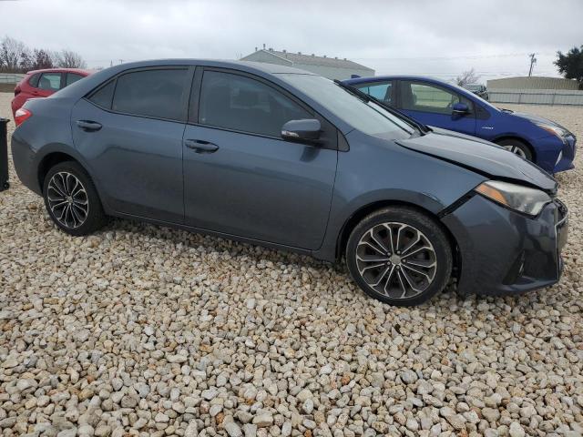 2T1BURHE7GC716931 - 2016 TOYOTA COROLLA L GRAY photo 4