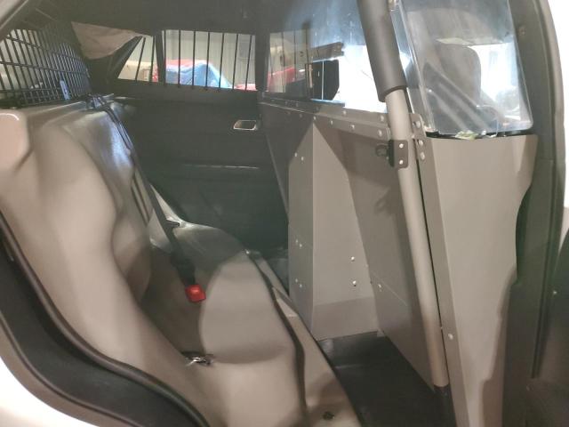 1FM5K8AR1JGB91914 - 2018 FORD EXPLORER POLICE INTERCEPTOR თეთრი ფოტო 10