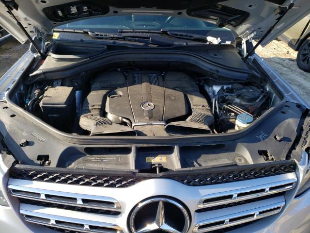 4JGDF6EE0HA763743 - 2017 MERCEDES-BENZ GLS 450 4MATIC SILVER photo 12