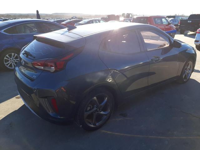 KMHTG6AF3LU021562 - 2020 HYUNDAI VELOSTER BASE GRAY photo 3