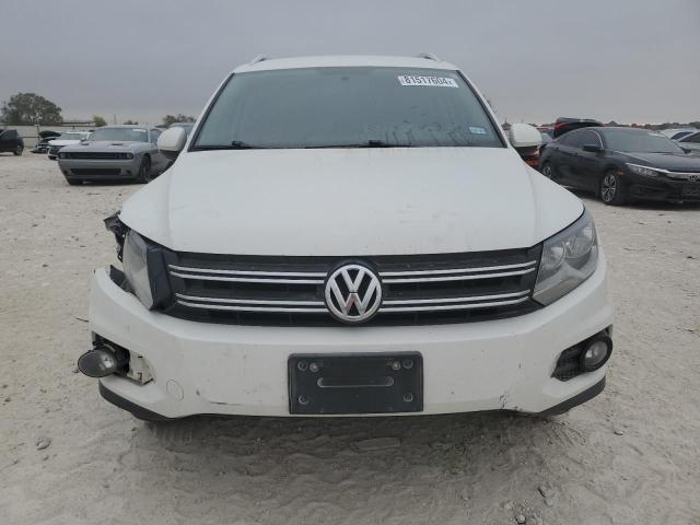 WVGBV3AX8EW527064 - 2014 VOLKSWAGEN TIGUAN S WHITE photo 5