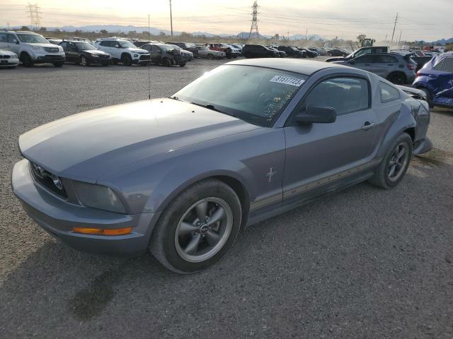 1ZVFT80N265122444 - 2006 FORD MUSTANG SILVER photo 1