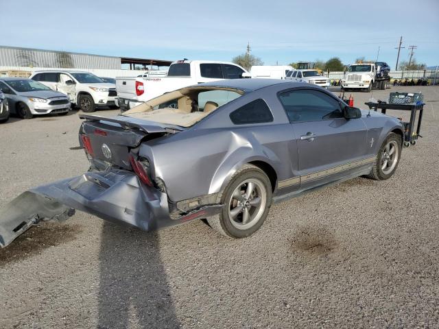 1ZVFT80N265122444 - 2006 FORD MUSTANG SILVER photo 3