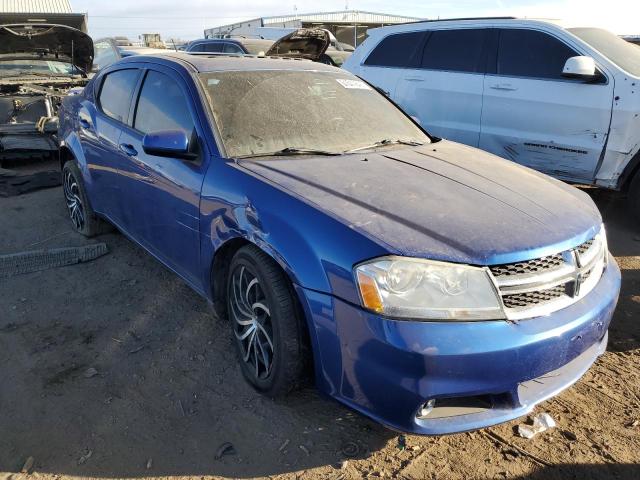 1C3CDZEG0CN253763 - 2012 DODGE AVENGER SXT BLUE photo 4