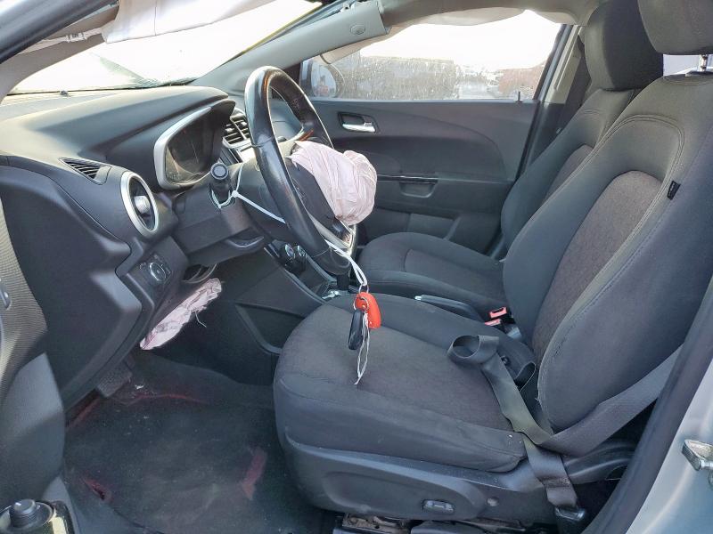 1G1JD5SB4J4133870 - 2018 CHEVROLET SONIC LT BLUE photo 7