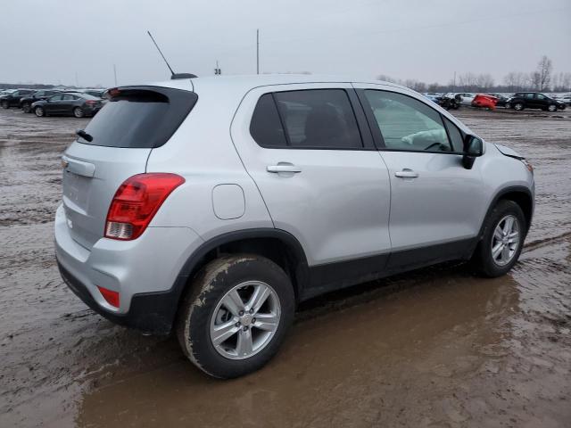 KL7CJNSM0NB547964 - 2022 CHEVROLET TRAX LS SILVER photo 3