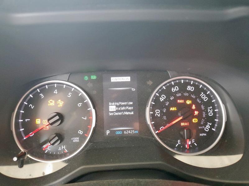 2T3W1RFV5NC192325 - 2022 TOYOTA RAV4 XLE SILVER photo 9