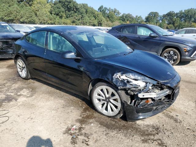 5YJ3E1EA0NF371464 - 2022 TESLA MODEL 3 შავი ფოტო 4