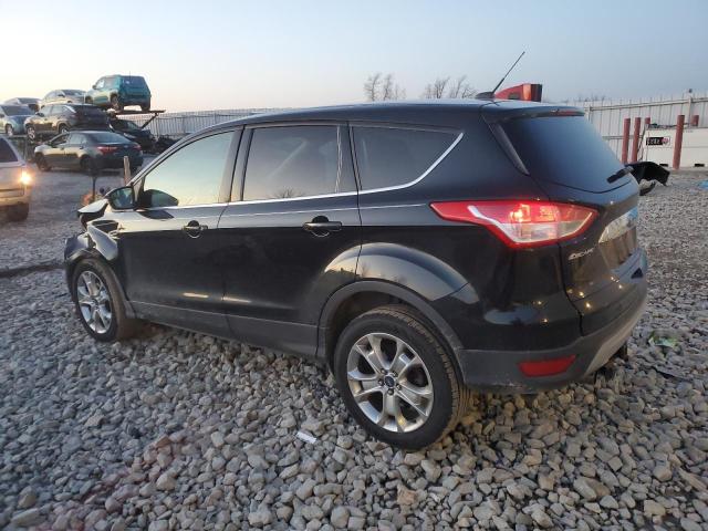 1FMCU9H98DUA87715 - 2013 FORD ESCAPE SEL BLACK photo 2