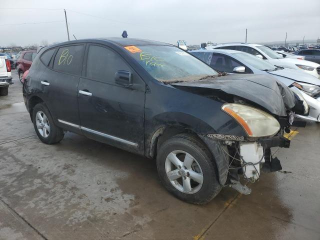 JN8AS5MT8DW531888 - 2013 NISSAN ROGUE S BLACK photo 4