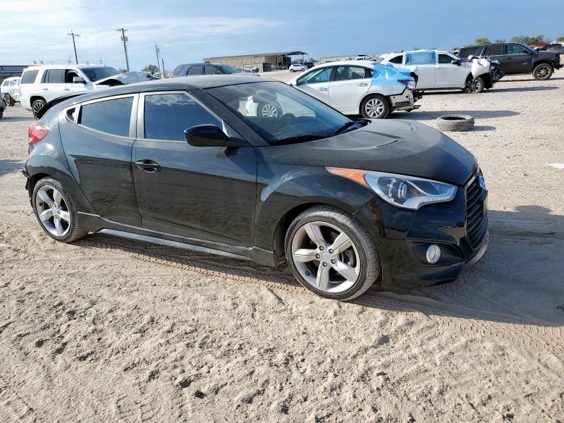 KMHTC6AEXFU236430 - 2015 HYUNDAI VELOSTER TURBO 黑色 照片 4