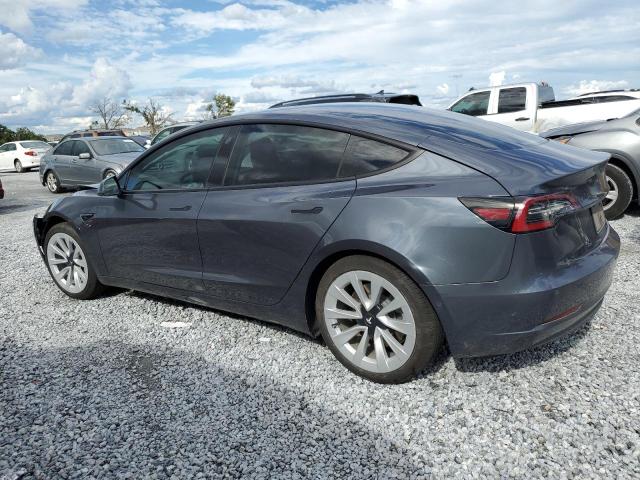 5YJ3E1EA0MF913371 - 2021 TESLA MODEL 3 GRAY photo 2