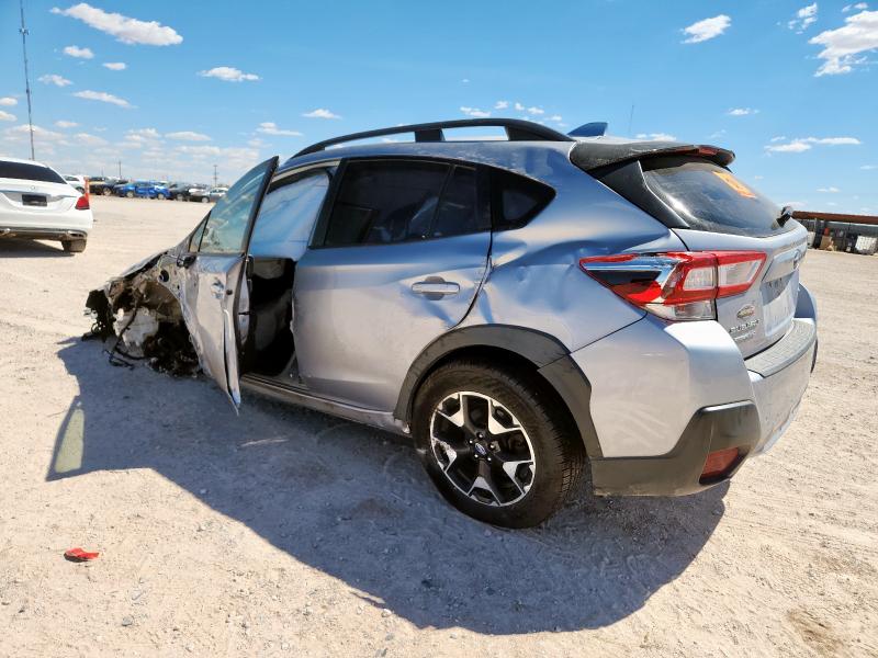 JF2GTACCXK8323317 - 2019 SUBARU CROSSTREK PREMIUM SILVER photo 2