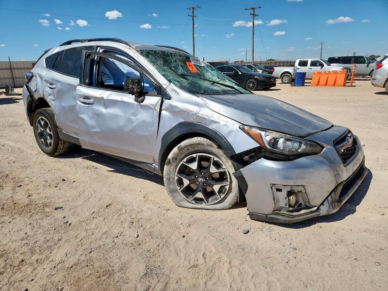 JF2GTACCXK8323317 - 2019 SUBARU CROSSTREK PREMIUM SILVER photo 4