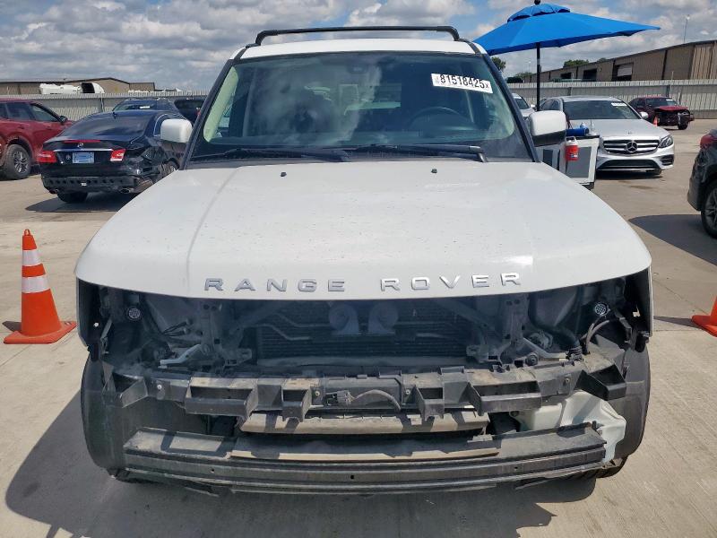 SALSF2D44DA764393 - 2013 LAND ROVER RANGE ROVE HSE WHITE photo 5