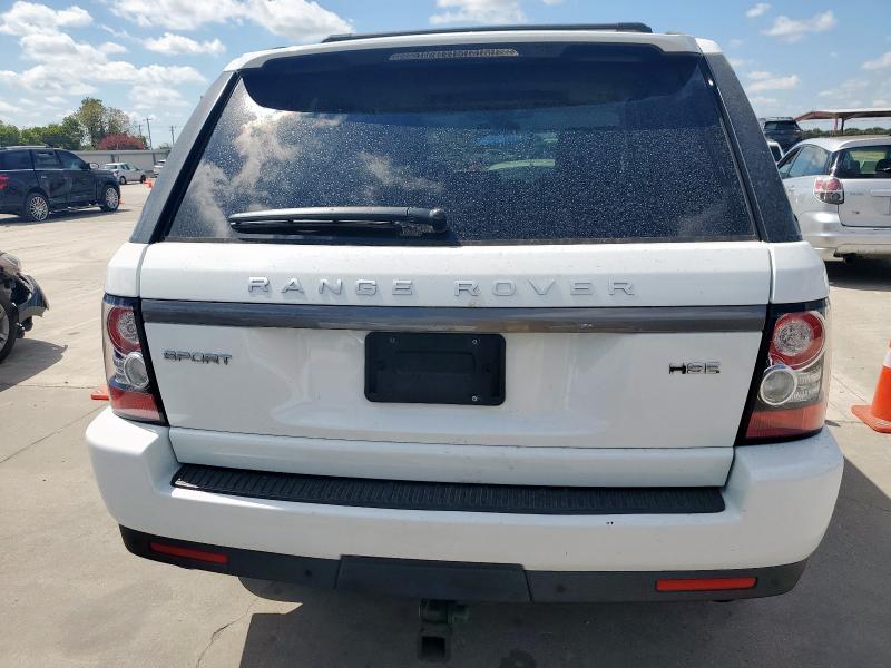 SALSF2D44DA764393 - 2013 LAND ROVER RANGE ROVE HSE WHITE photo 6