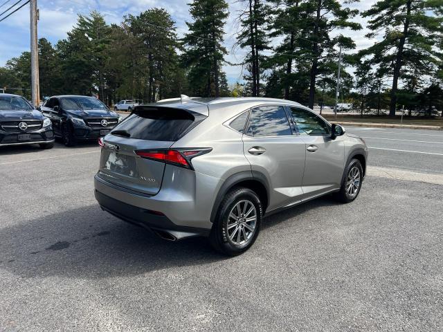 JTJYARBZ5J2099093 - 2018 LEXUS NX 300 BASE ნაცრისფერი ფოტო 4