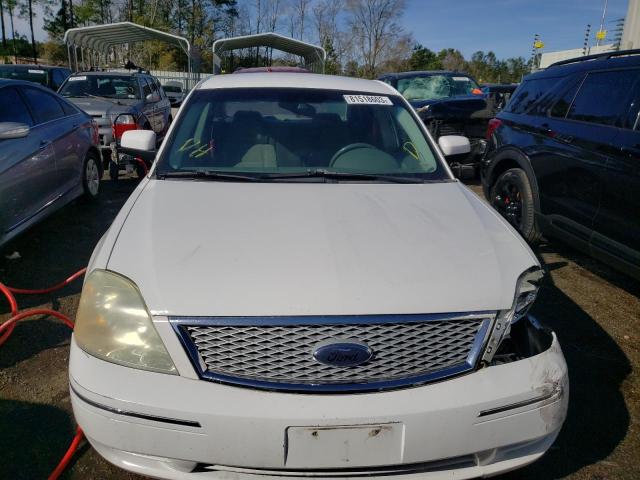 1FAHP24157G153445 - 2007 FORD FIVE HUNDR SEL WHITE photo 5