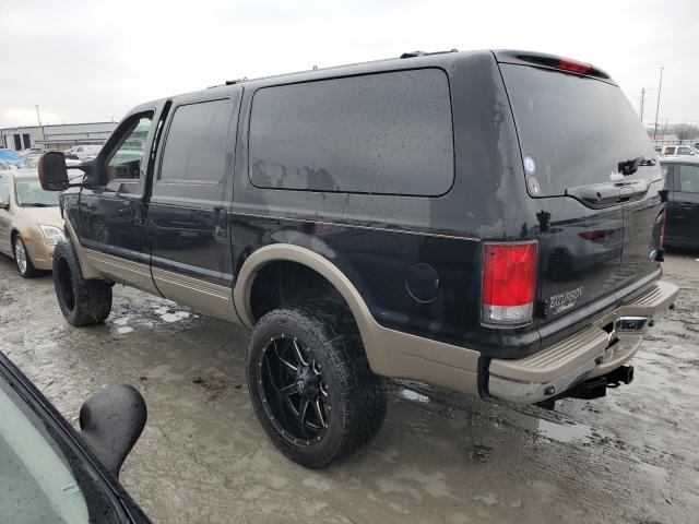 1FMSU43F31EB52035 - 2001 FORD EXCURSION LIMITED BLACK photo 2