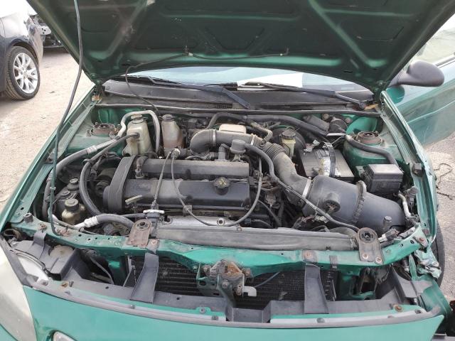 3FAFP11342R135365 - 2002 FORD ESCORT ZX2 GREEN photo 11