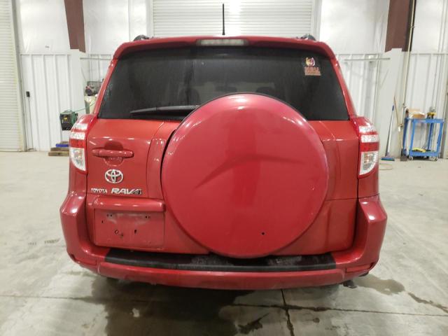 2T3ZF4DV1AW048946 - 2010 TOYOTA RAV4 RED photo 6