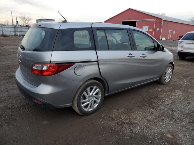 JM1CW2CL7C0126910 - 2012 MAZDA 5 SILVER photo 3