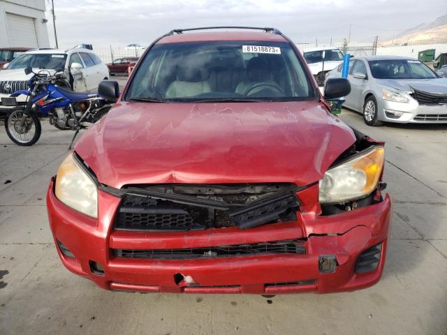 JTMBF4DV7AD027548 - 2010 TOYOTA RAV4 RED photo 5