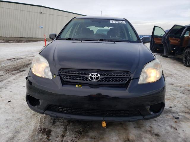 2T1KR32E98C713814 - 2008 TOYOTA COROLLA MA XR BLACK photo 5